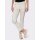 Druck-Stretchhose, beige-ecru