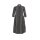 Shirt bluse dress, black-ecru