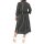 Shirt bluse dress, black-ecru