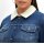 Jeansjacke m. Teddy-Webpelz, blue Denim