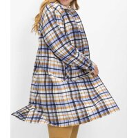 Płaszcz flanelowy w kratkę, wielokolorowy