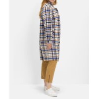 Płaszcz flanelowy w kratkę, wielokolorowy
