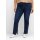 Jeans mit geschlitztem Innensaum, dark blue Denim