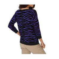 Sweatshirt. purple-black