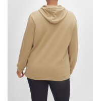 Kapuzensweatshirt m. Leomuster, cappuccino