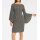 Dress, cream-olive-black