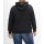 Kapuzensweatshirt mit Animal-Frontdruck, schwarz