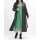 Knit coat with ribbed structure and tie belt, smoke grey