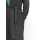 Knit coat with ribbed structure and tie belt, smoke grey