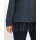 Sweatshirt mit Strasssteinen und Volant, nachtblau