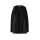 Longstrickjacke mit Kragen in Felloptik, schwarz