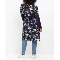 Marken-2-in-1-Jersey-Kleid, marine-bedruckt