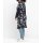 Marken-2-in-1-Jersey-Kleid, marine-bedruckt