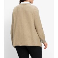 Sweter z gwiazdami, beżowy