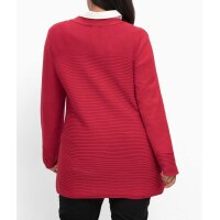 Pattern sweater, red
