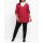 Pattern sweater, red