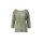 Bändchengarn-Pullover, ecru-khaki