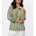 Bändchengarn-Pullover, ecru-khaki