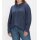 Pullover m. Kapuze und Tunnelzug, blau