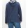 Pullover m. Kapuze und Tunnelzug, blau