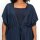 Strand-Kaftan mit Bordürendruck, marine