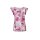 Lyocell-Blusentop, ecru-magenta-bedruckt