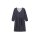 Jerseykleid mit Alloverprint, schwarz-lila