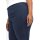 Cargohose mit Blumenstickerei, marine
