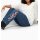 Bootcut-Jeans m. Blumenstickerei, blue Denim