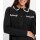 Polopullover m. Häkelverzierungen, schwarz-ecru