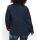 Linen jacquard jacket with tie band, navy