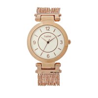 Armbanduhr, roségoldfarben