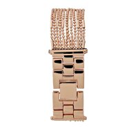 Armbanduhr, roségoldfarben