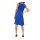 Bodyforming-Prinzesskleid, royalblau