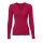 Designer-Rippenpullover, fuchsia