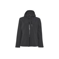 Marken-Funktionsjacke, schwarz