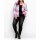 Marken-Flausch-Wollstrickjacke, pink-mint
