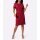 Cocktail dress with lace, cherry