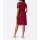 Cocktail dress with lace, cherry