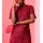 Cocktail dress with lace, cherry