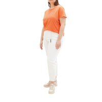 Marškinėliai su spauda, ​​mango spalvos