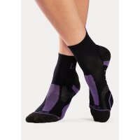 Marken-Trekkingsocken im 3er Pack, schwarz- bunt