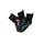 Marken-Trekkingsocken im 3er Pack, schwarz- bunt