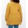 Cardigan with scarf collar, mustard yellow