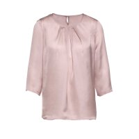 Cupro-Bluse, rosé