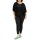 Marken-Bolero-Strickjacke, schwarz