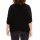 Marken-Bolero-Strickjacke, schwarz