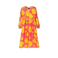 Maxi dress Peace", pink-print"