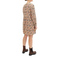 Marken-Kleid, grau-orange
