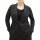 Marken-Jerseyblazer m.Karomuster, schwarz-grau